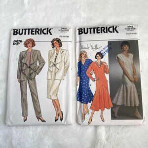 2 Butterick Sewing Patterns